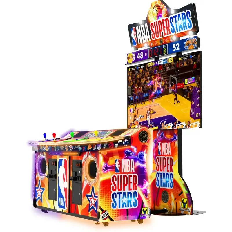NBA Superstars Cabinet Render (Three Quarter)